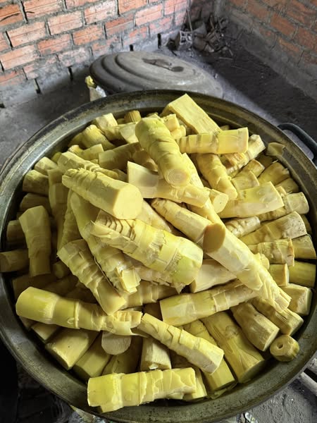 Măng le khô Nam Long Gia Lai 500 gram dạng túi